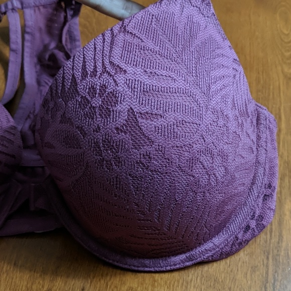 Pink lightly lined Racerback 34D - Picture 3 of 6